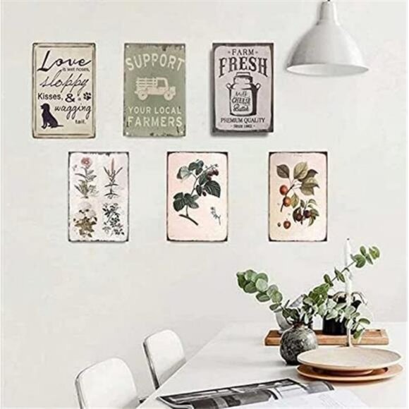 Witches Brew Halloween Sign - Fall Decor Wall Art, Witch Metal Tin Signs - Picture 6 of 7